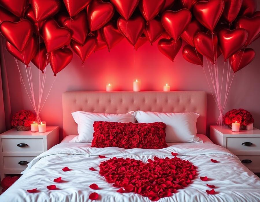 Valentine's Day romantic decoration